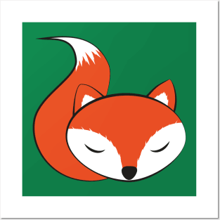 Sleeping Fox FoxiFuchs Posters and Art